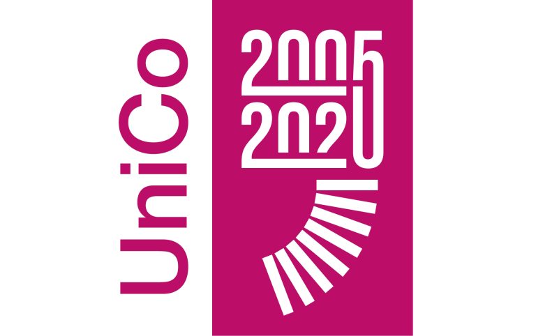 Logo 20 años UniCo