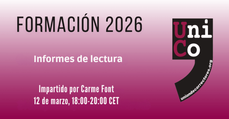Seminario web «Informes de lectura»